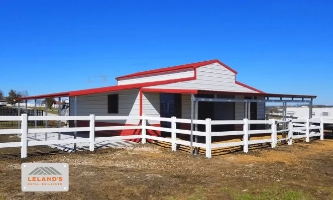 prefabricated metal barn