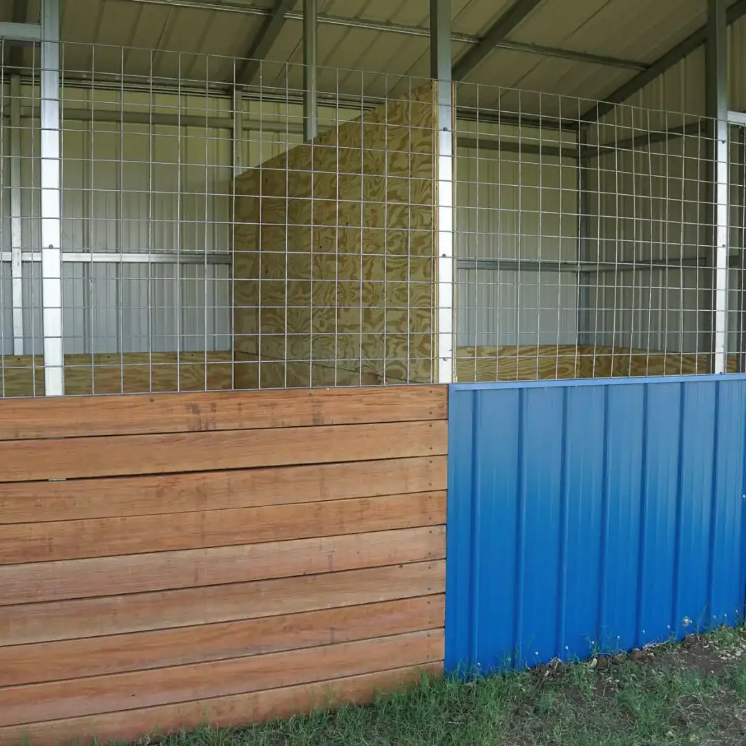 texas elite loafing shed blue stalls 1080