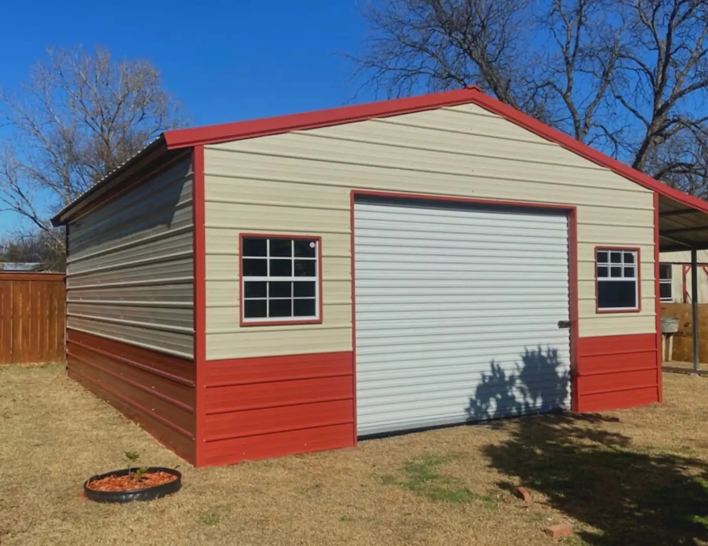 custom metal garage