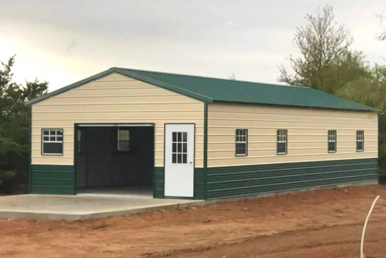custom metal garage