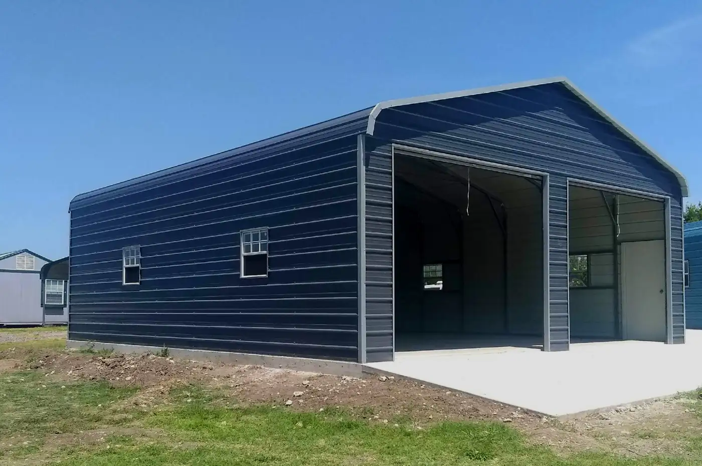 custom metal garage