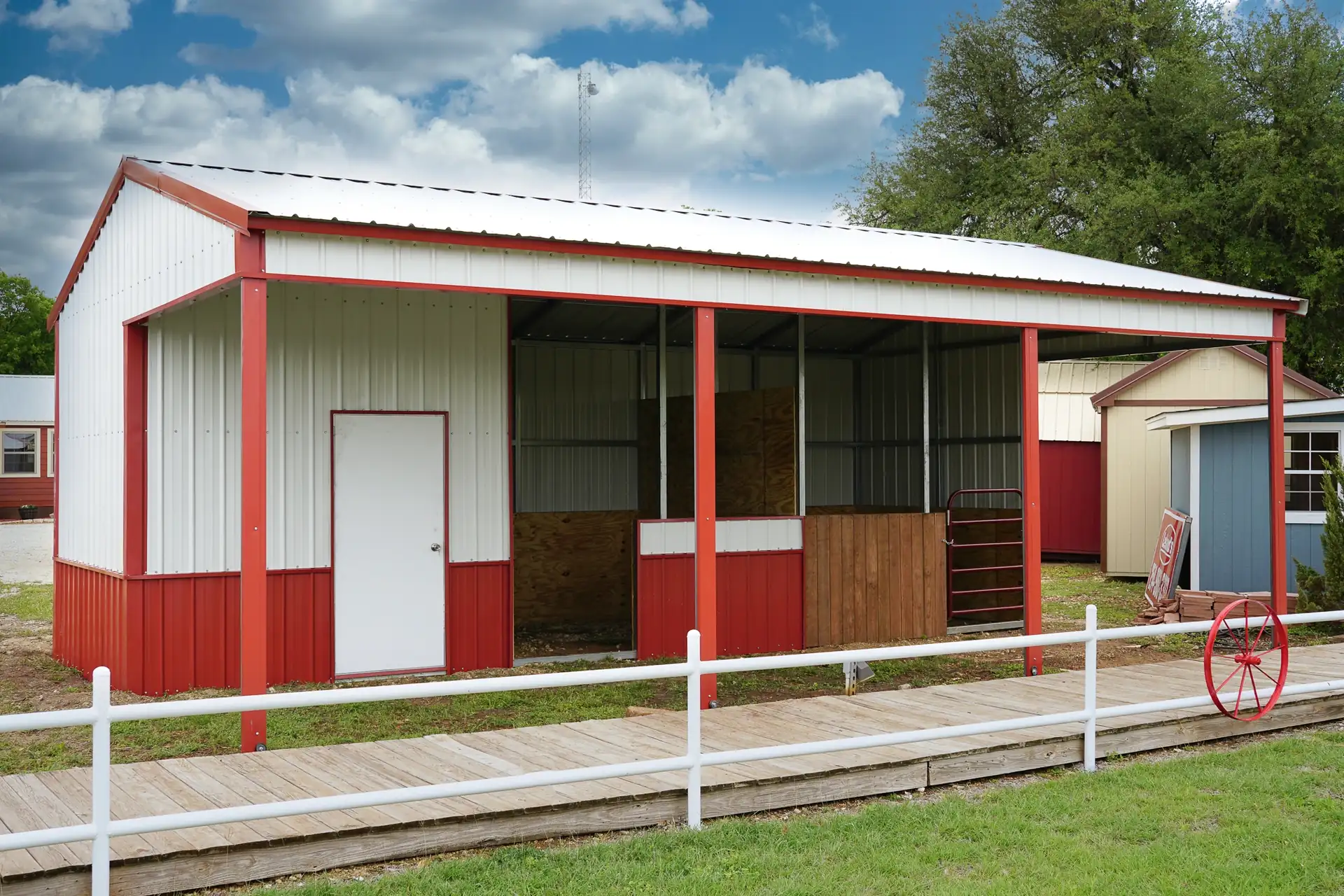 A Frame Loafing Shed