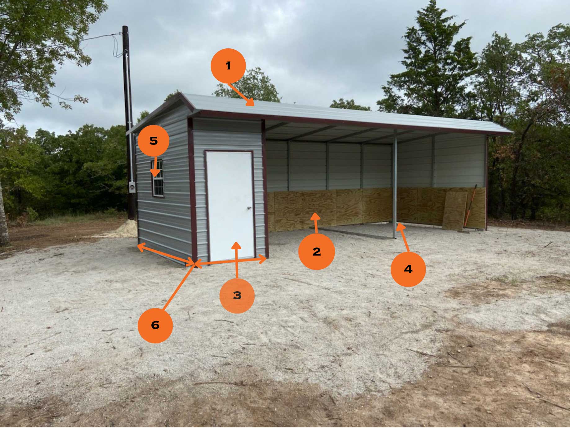 Metal Building Components - Leland's Metal Buildings | Metal Buildings ...