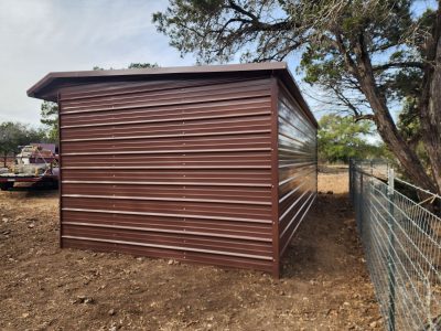 12x25x8 Loafing Shed - Image 3