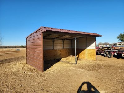 12x20x8 Loafing Shed - Image 5