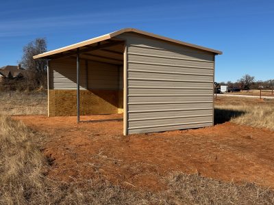 12x20x8 Loafing Shed - Image 4