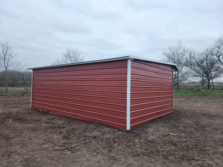 15x25x8 Loafing Shed - Image 3