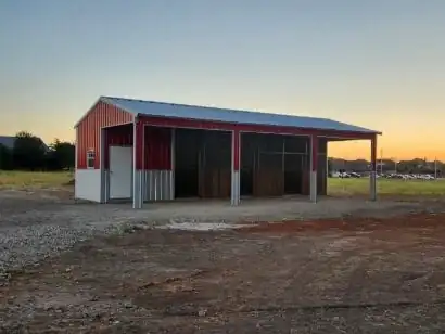 20x40x10 Texas Elite Loafing Shed - Image 5