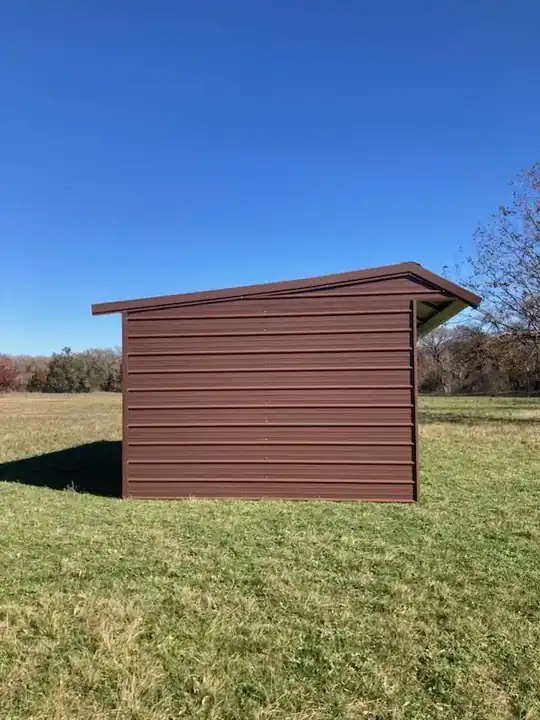 12x20x8 Loafing Shed - Image 3