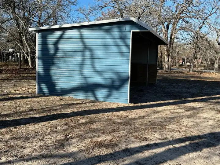 12x25x8 Loafing Shed - Image 5